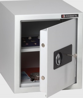 Deposit safe with slot